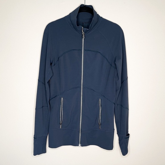 Lululemon Contour Jacket in Nocturnal Teal - Picture 5 of 5
